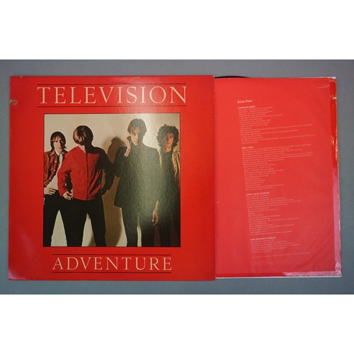 1199 - Vinyl - 6 US Punk LP's including Television x 3, The Ramones x 2 (including the self titled debut UK... 