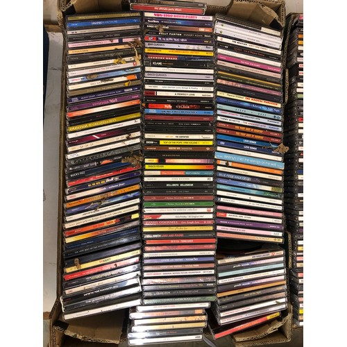 268A - CD's - over 500 CD's spanning genres and decades including many pop and rock and some compilations