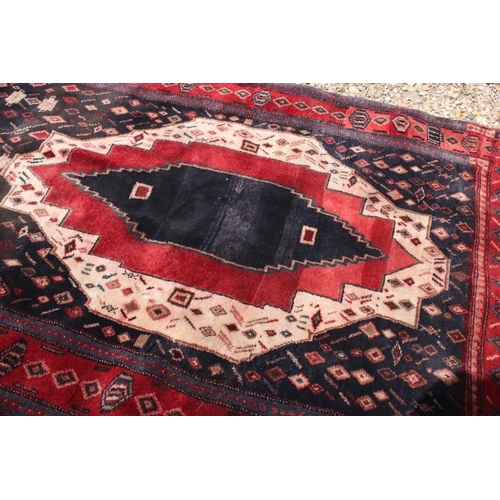 792 - Thick pile, deep ground, persian village carpet