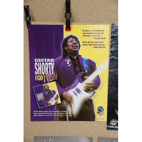 13 - Music Poster - Approx. 26, mainly blues record release promotional posters featuring a range of arti... 