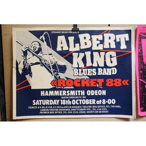 15 - Music Poster - Five blues concert posters, all from Hammersmith Odeon, to include The London Blues F... 