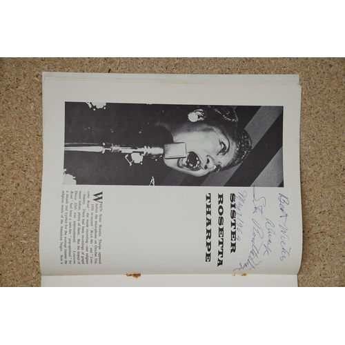 17 - Autographed Music Memorabilia - Blues - Gospel Caravan UK Package Tour 1964 programme signed by Sonn... 