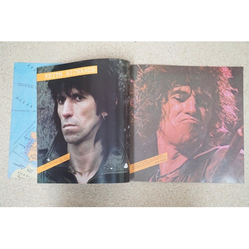 61 - Music Memorabilia - The Rolling Stones 1982 European Tour programme.  Pin hole to top left corner