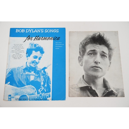 74 - Music Memorabilia - Two Bob Dylan concert programmes to include Royal Festival Hall 17th May 1964 (v... 