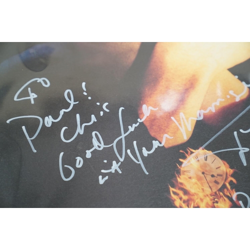 79 - Music Autograph - Terrence Trent D'arby Neither Fish nor Flesh LP cover signed 'To Paul Chris good l... 