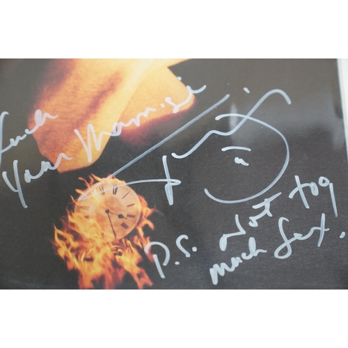 79 - Music Autograph - Terrence Trent D'arby Neither Fish nor Flesh LP cover signed 'To Paul Chris good l... 