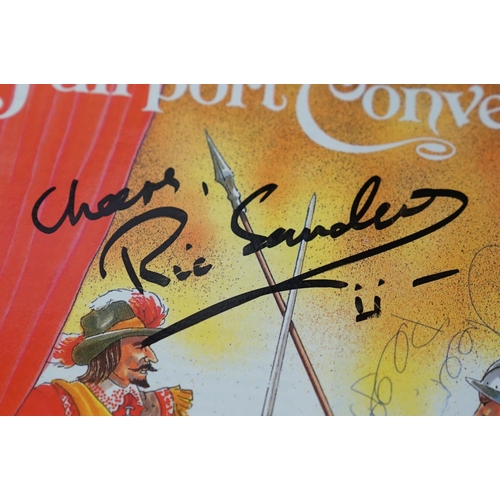 94 - Music Memorabilia - Fairport Convention - Three Tour programmes to include Red & Gold signed by 4 of... 