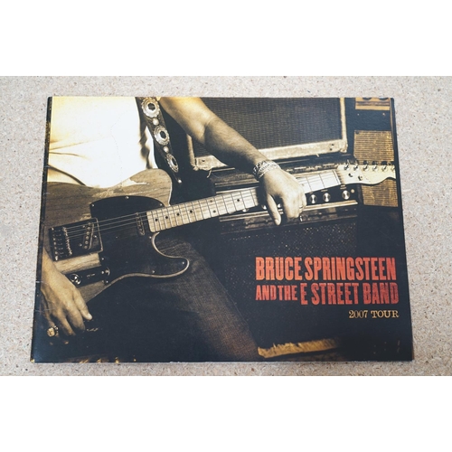 98 - Music Memorabilia - Bruce Springsteen - Four programmes to include 2006 American Land Tour, 2008 Tou... 