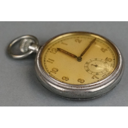 110 - Two British Military Pocket Watches To Include A GS/TP and Luminous Admiralty Examples, Both Marked ... 