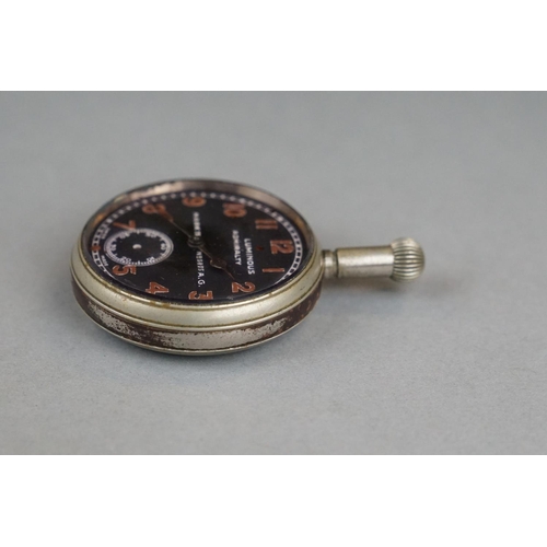 110 - Two British Military Pocket Watches To Include A GS/TP and Luminous Admiralty Examples, Both Marked ... 