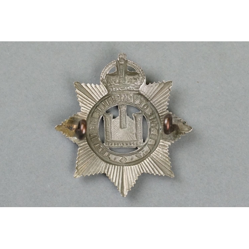 30 - A British Military The 4th Volunteer Battalion Of The Devonshire Regiment Kings Crown Other Ranks Wh... 