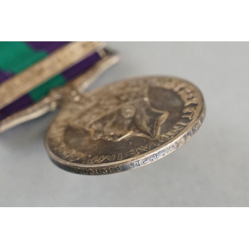 54 - A British World War Two And Palestine Medal Group To Include The 1939-1945 British War Medal And The... 