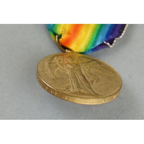 55 - A British World War One Full Size Medal Pair To Include The 1914-1918 British War Medal And The Grea... 