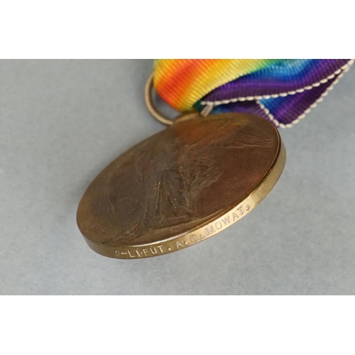 57 - A British Full Size World War One Medal Pair To Include The 1914-1918 British War Medal, The Great W... 