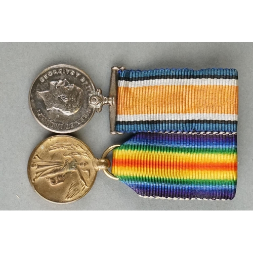 57 - A British Full Size World War One Medal Pair To Include The 1914-1918 British War Medal, The Great W... 