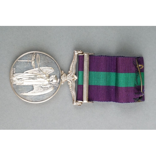 59 - A British Full Size General Service Medal (GSM) With Malaya Clasp Named And Issued To 4021894 L.A.C.... 