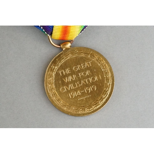 88 - A British Military World War One Medal Pair To Include The 1914-1918 British War Medal Together With... 