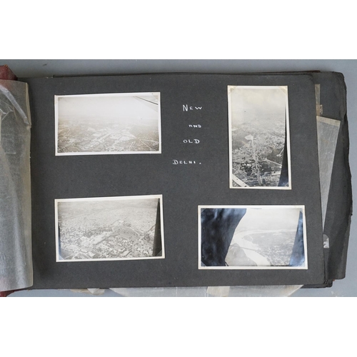 114 - An Photograph Album With Contents To Include R.A.F. In India 1945-1947 Together With A Quantity Of R... 