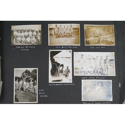 114 - An Photograph Album With Contents To Include R.A.F. In India 1945-1947 Together With A Quantity Of R... 