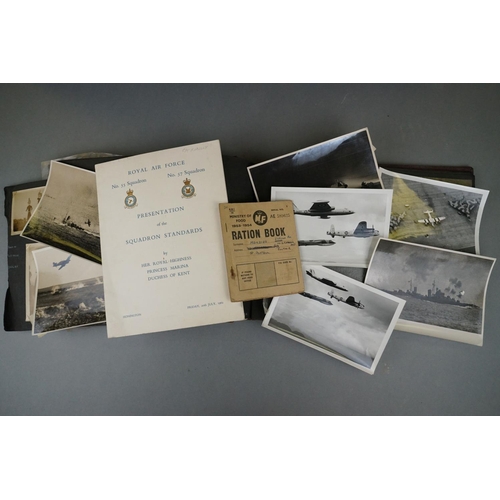 114 - An Photograph Album With Contents To Include R.A.F. In India 1945-1947 Together With A Quantity Of R... 