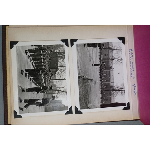 115 - Two Photograph Albums With Contents Of British Military Police In Berlin Germany 1948-1950 Post Worl... 