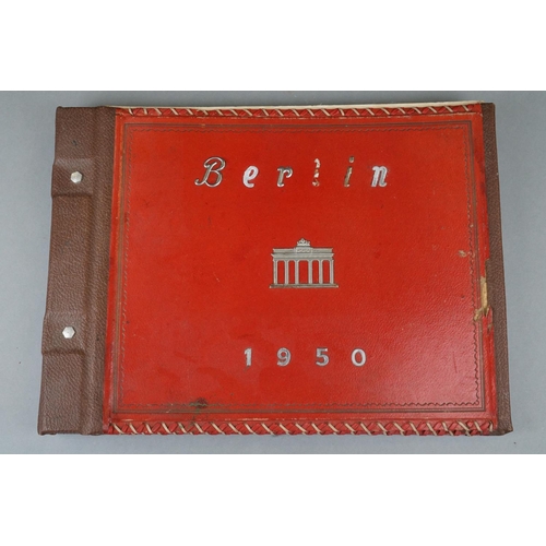 115 - Two Photograph Albums With Contents Of British Military Police In Berlin Germany 1948-1950 Post Worl... 