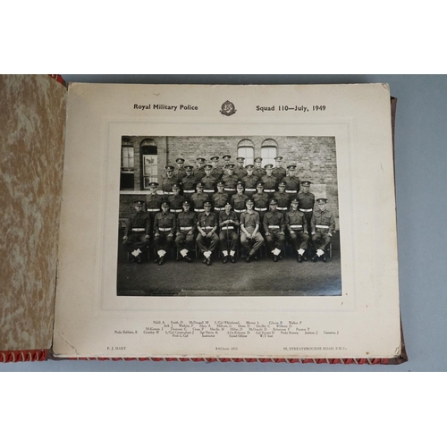 115 - Two Photograph Albums With Contents Of British Military Police In Berlin Germany 1948-1950 Post Worl... 