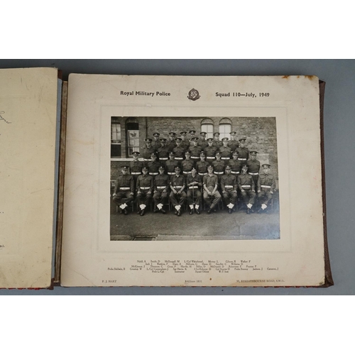 115 - Two Photograph Albums With Contents Of British Military Police In Berlin Germany 1948-1950 Post Worl... 