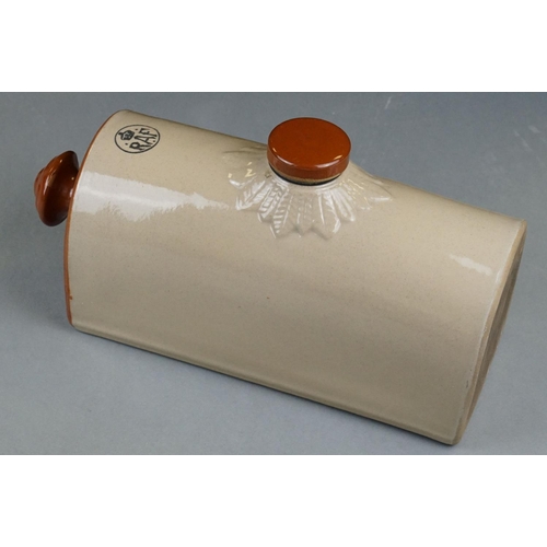 120 - A World War Two Royal Air Force / R.A.F. Ceramic Hot Water Bottle By Denby.