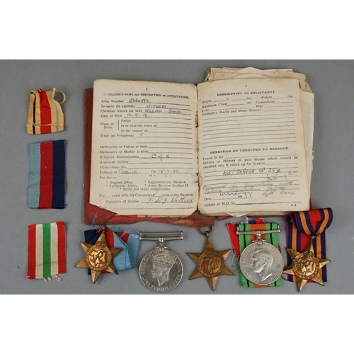 127 - Two British Military Full Size Medal Groups Issued To Brother, The First Group Comprising Of The 193... 