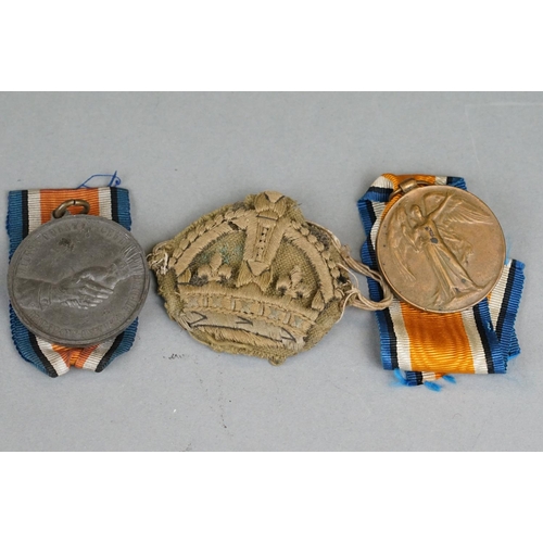 128 - Two British Military Full Size Medal Groups To Include World War One And World War Two Issued Within... 