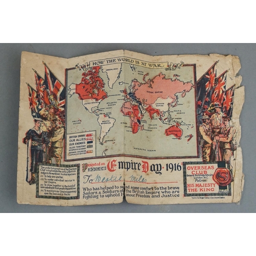 128 - Two British Military Full Size Medal Groups To Include World War One And World War Two Issued Within... 