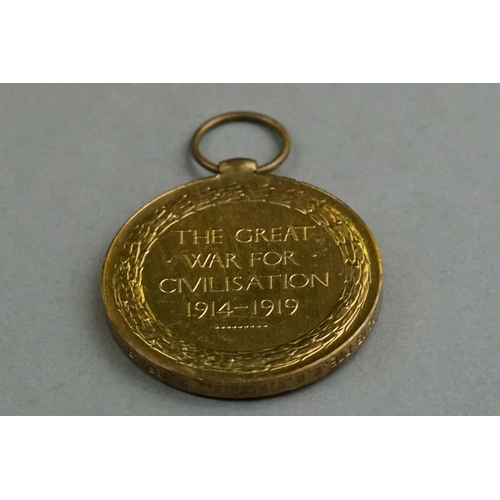 110A - A Full Size British World War One Medal Pair To Include The Great War Of Civilisation Victory Medal ... 