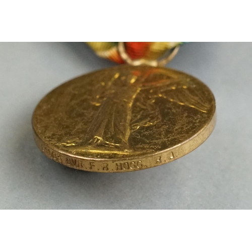 130A - A Full Size British World War One Medal Trio To Include The Great War Of Civilisation Victory Medal,... 