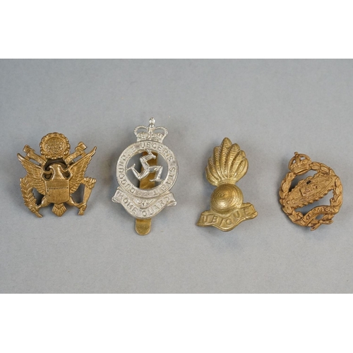 141 - A Collection Of Approx 25 x Mainly British Military Cap Badges To Include The Surrey Yeomanry, The N... 