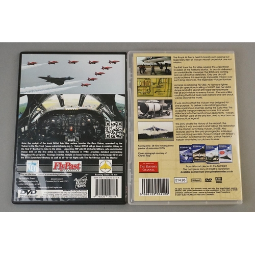 145 - A Collection Of DVD's Relating To The Vulcan Bomber To Include Avro Sisters, Vulcan Spirit Of Great ... 