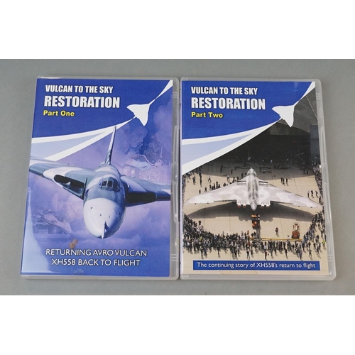 145 - A Collection Of DVD's Relating To The Vulcan Bomber To Include Avro Sisters, Vulcan Spirit Of Great ... 