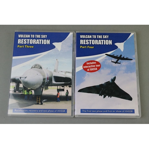 145 - A Collection Of DVD's Relating To The Vulcan Bomber To Include Avro Sisters, Vulcan Spirit Of Great ... 