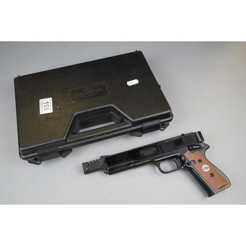 155 - A Sportsmarketing G.1015 .177 CAL. / 4.5mm BB Repeater Air Pistol In 806 Case Guard.