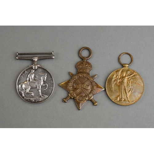 160A - A Full Size British World War One Medal Trio To Include The Great War Of Civilisation Victory Medal,... 