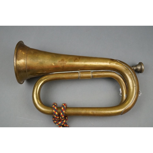 163 - A British Military Issued Bugle By B.B.I.M Ltd Of Manchester, England, Dated For 1971 And Marked Wit... 