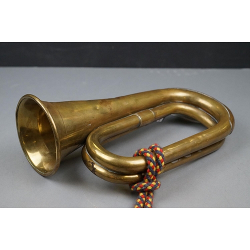 163 - A British Military Issued Bugle By B.B.I.M Ltd Of Manchester, England, Dated For 1971 And Marked Wit... 