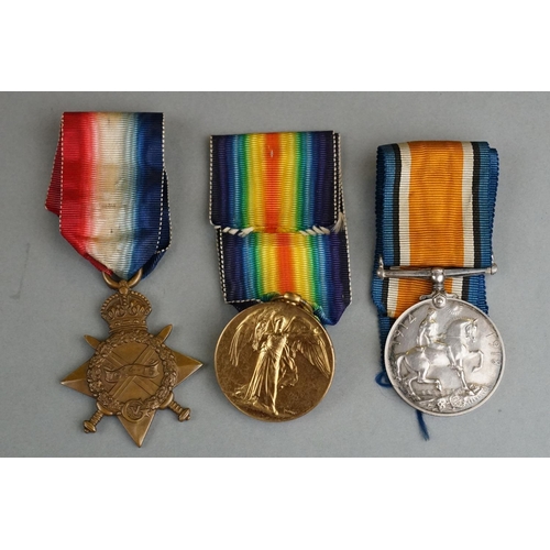 165A - A British Full Size World War One Medal Trio To Include The Great War Of Civilisation Victory Medal,... 