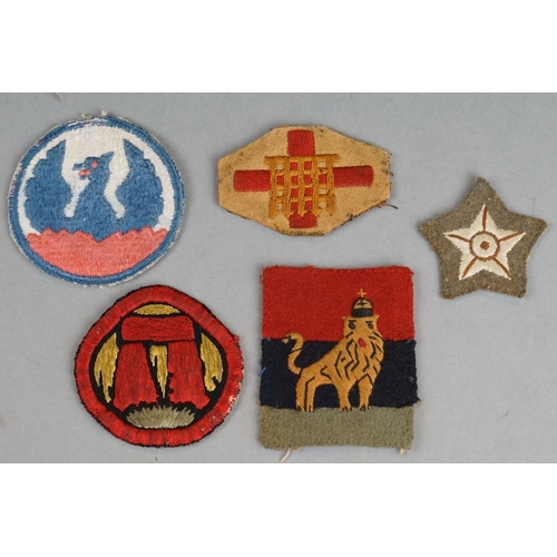 168 - A Small Group Of Mixed Military Collectables To Include A Full Size British World War Two Defence Me... 