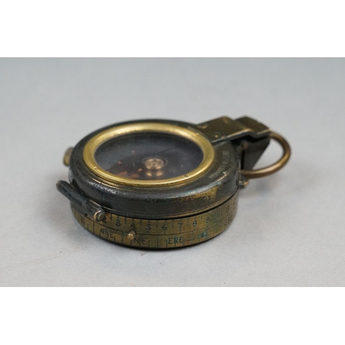 255 - A British World War One Military Marching Compass By Short And Mason Ltd Of London, No.43326, Dated ... 