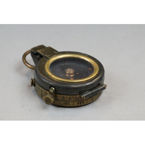 255 - A British World War One Military Marching Compass By Short And Mason Ltd Of London, No.43326, Dated ... 