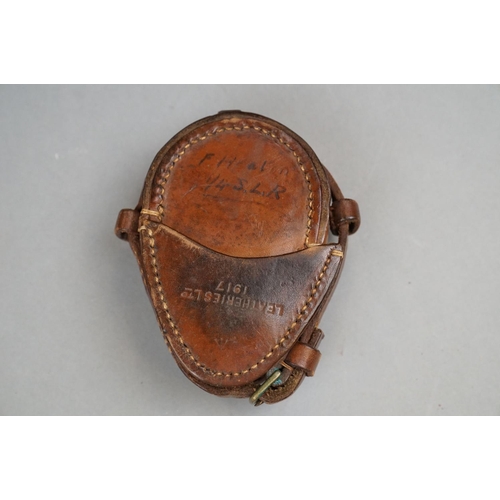 255 - A British World War One Military Marching Compass By Short And Mason Ltd Of London, No.43326, Dated ... 