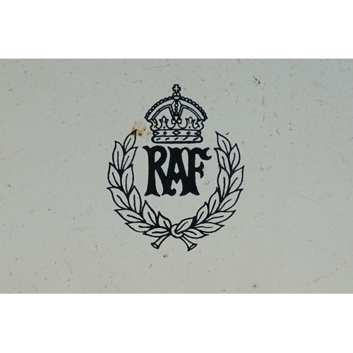 361 - A British World War Two Royal Air Force / R.A.F. Wall Clock, RAF Logo With Kings Crown To Enamel Dia... 