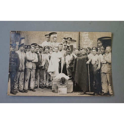 363 - A Collection Of Approx Twenty Mainly World War One Real Photo Postcards To Include Local Wiltshire I... 