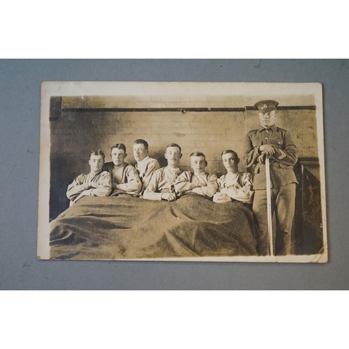 363 - A Collection Of Approx Twenty Mainly World War One Real Photo Postcards To Include Local Wiltshire I... 